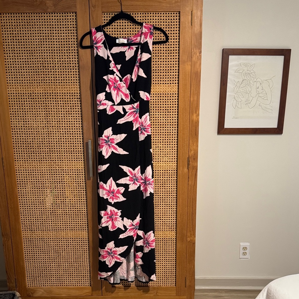 Ava sky dress